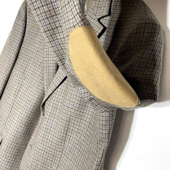 Alfred Sung Moores Luxury Wool Blazer Suit Jacket 46L - Picture 8 of 11